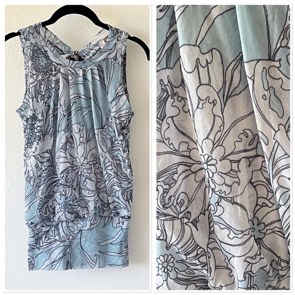 Sweet Pea Top - Blue